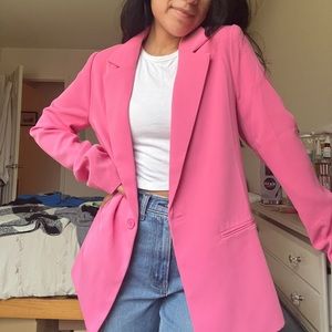 ❤️‍🔥SOLD❤️‍🔥 F21 pink blazer 😍